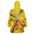 Custom Zimbabwe Football Wearable Blanket Hoodie Go Warriors