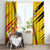 Custom Zimbabwe Football Window Curtain Go Warriors