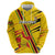 Custom Zimbabwe Football Zip Hoodie Go Warriors