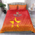 Custom Zimbabwe Cricket Bedding Set Go Chevrons