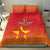 Custom Zimbabwe Cricket Bedding Set Go Chevrons