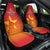 Custom Zimbabwe Cricket Car Seat Cover Go Chevrons