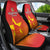 Custom Zimbabwe Cricket Car Seat Cover Go Chevrons