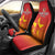 Custom Zimbabwe Cricket Car Seat Cover Go Chevrons