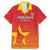 Custom Zimbabwe Cricket Family Matching Mermaid Dress and Hawaiian Shirt Go Chevrons