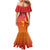 Custom Zimbabwe Cricket Family Matching Mermaid Dress and Hawaiian Shirt Go Chevrons