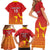 Custom Zimbabwe Cricket Family Matching Short Sleeve Bodycon Dress and Hawaiian Shirt Go Chevrons