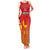 Custom Zimbabwe Cricket Family Matching Tank Maxi Dress and Hawaiian Shirt Go Chevrons