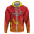 Custom Zimbabwe Cricket Hoodie Go Chevrons