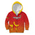 Custom Zimbabwe Cricket Kid Hoodie Go Chevrons