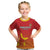 Custom Zimbabwe Cricket Kid T Shirt Go Chevrons