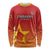 Custom Zimbabwe Cricket Long Sleeve Shirt Go Chevrons