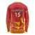 Custom Zimbabwe Cricket Long Sleeve Shirt Go Chevrons