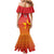 Custom Zimbabwe Cricket Mermaid Dress Go Chevrons