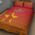 Custom Zimbabwe Cricket Quilt Bed Set Go Chevrons