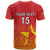 Custom Zimbabwe Cricket T Shirt Go Chevrons