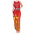 Custom Zimbabwe Cricket Tank Maxi Dress Go Chevrons