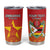 Custom Zimbabwe Cricket Tumbler Cup Go Chevrons