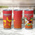 Custom Zimbabwe Cricket Tumbler Cup Go Chevrons