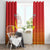 Custom Zimbabwe Cricket Window Curtain Go Chevrons