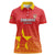 Custom Zimbabwe Cricket Women Polo Shirt Go Chevrons