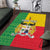 Personalised Benin Area Rug Coat Of Arms Flag Style