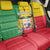 Personalised Benin Back Car Seat Cover Coat Of Arms Flag Style