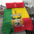 Personalised Benin Bedding Set Coat Of Arms Flag Style