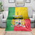 Personalised Benin Blanket Coat Of Arms Flag Style