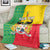 Personalised Benin Blanket Coat Of Arms Flag Style