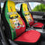 Personalised Benin Car Seat Cover Coat Of Arms Flag Style