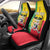 Personalised Benin Car Seat Cover Coat Of Arms Flag Style