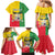 Personalised Benin Family Matching Mermaid Dress and Hawaiian Shirt Coat Of Arms Flag Style