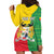 Personalised Benin Hoodie Dress Coat Of Arms Flag Style