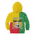 Personalised Benin Kid Hoodie Coat Of Arms Flag Style