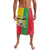 Personalised Benin Lavalava Coat Of Arms Flag Style