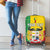 Personalised Benin Luggage Cover Coat Of Arms Flag Style