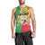 Personalised Benin Men Tank Top Coat Of Arms Flag Style