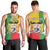 Personalised Benin Men Tank Top Coat Of Arms Flag Style