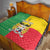 Personalised Benin Quilt Coat Of Arms Flag Style