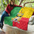 Personalised Benin Quilt Coat Of Arms Flag Style