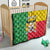 Personalised Benin Quilt Coat Of Arms Flag Style