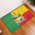 Personalised Benin Rubber Doormat Coat Of Arms Flag Style