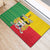 Personalised Benin Rubber Doormat Coat Of Arms Flag Style