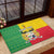 Personalised Benin Rubber Doormat Coat Of Arms Flag Style