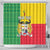 Personalised Benin Shower Curtain Coat Of Arms Flag Style