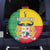 Personalised Benin Spare Tire Cover Coat Of Arms Flag Style