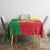 Personalised Benin Tablecloth Coat Of Arms Flag Style