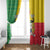 Personalised Benin Window Curtain Coat Of Arms Flag Style