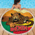 Personalised Benin Leopard Beach Blanket Stay True - Stay Wild